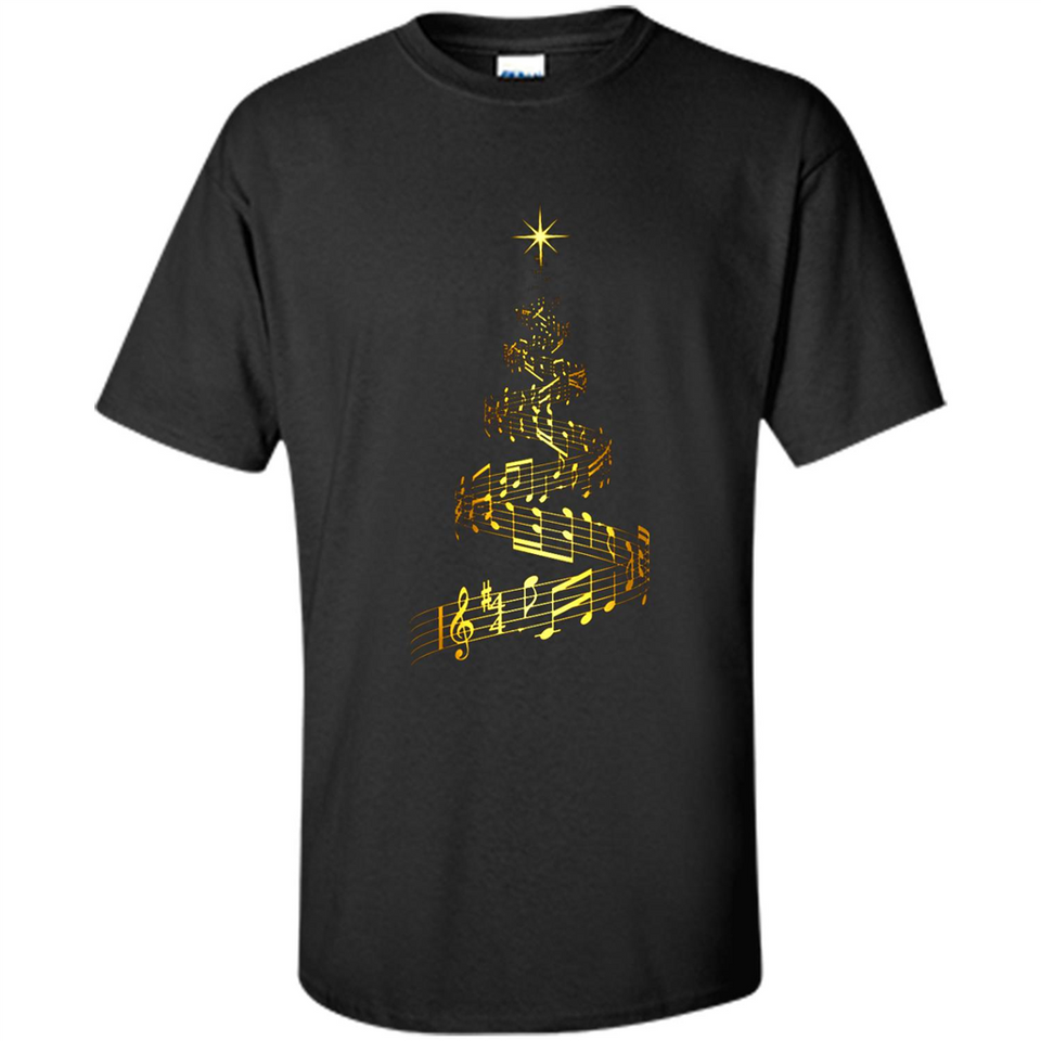 Music Note Christmas Tree Xmas Music Lover Mug PINGPONG - Shirt