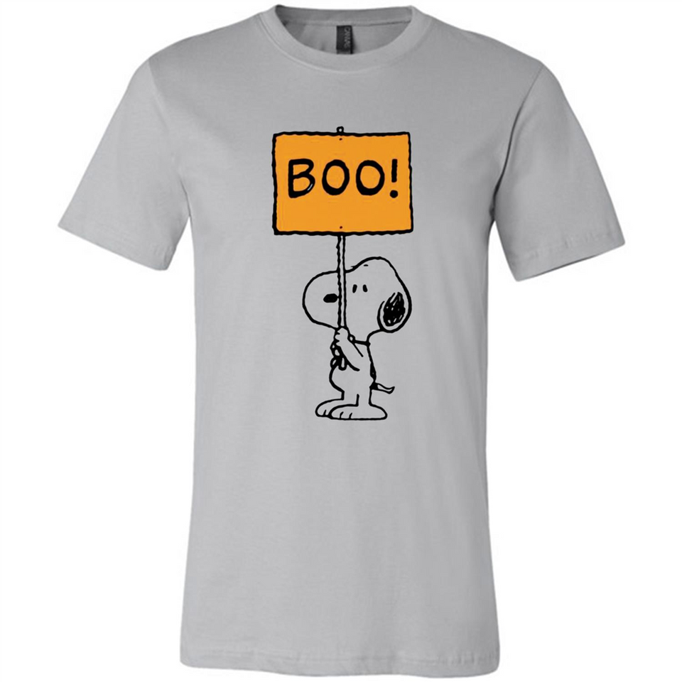 Halloween Snoopy Boo - Canvas Unisex T-Shirt