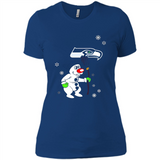Seattle Seahawks Snowman