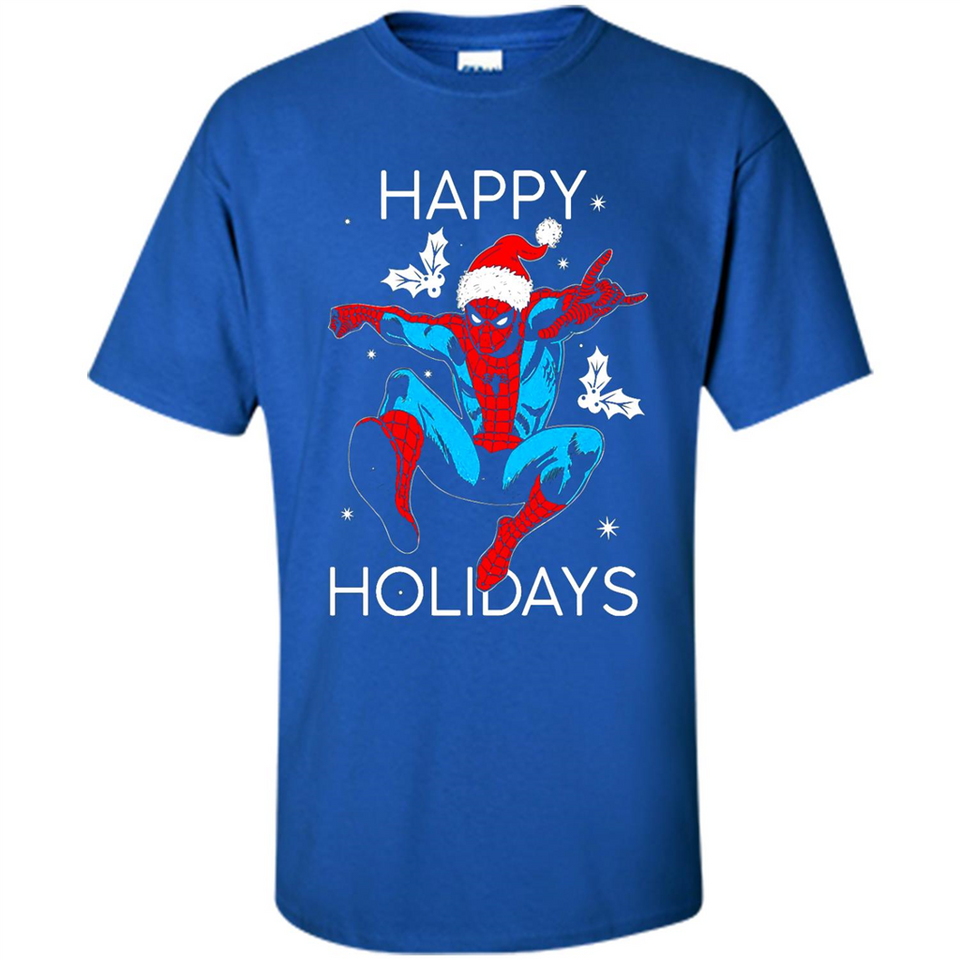 Marvel Spider Man Happy Holidays Santa Christmas Mug PINGPONG - Shirt
