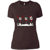 Christmas Red Wine - Merry Xmas T-Shirt - Ladies' Boyfriend T-Shirt