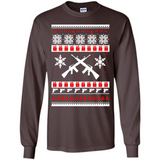 Rifle I Want Rifle Guns For Christmas ugly - Long Sleeve T-Shirt