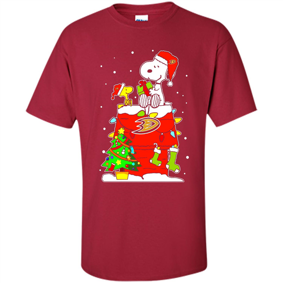 Anaheim Ducks Snoopy Ugly Christmas Sweaters - Sao chép - Shirt