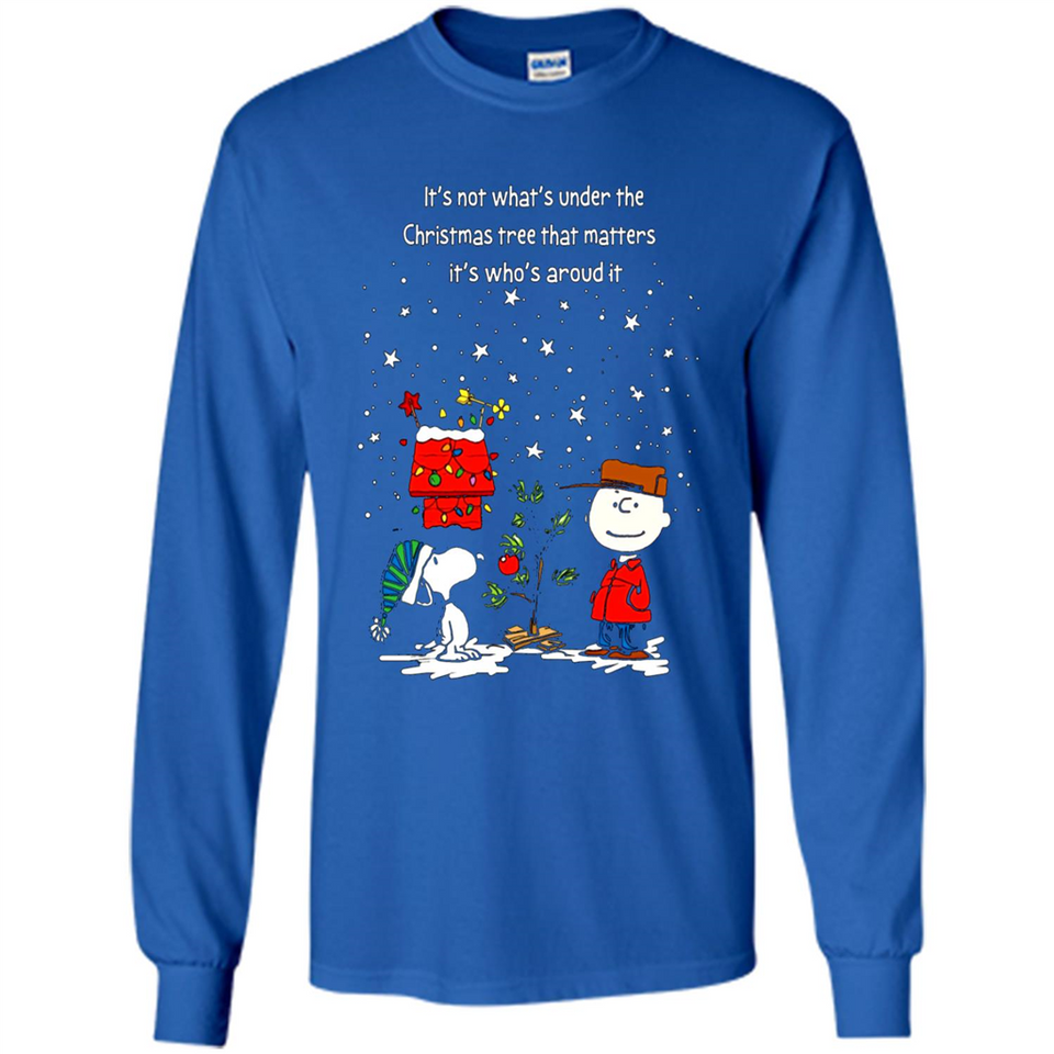 It’s Not What’s Under The Christmas Tree Snoopy Charlie Brown PING PONG