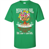 November Girl Flower - Shirt