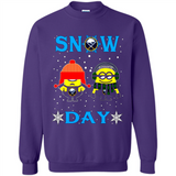 Snow Day Shirt For Buffalo Sabres Vs Minion Fans pingpong