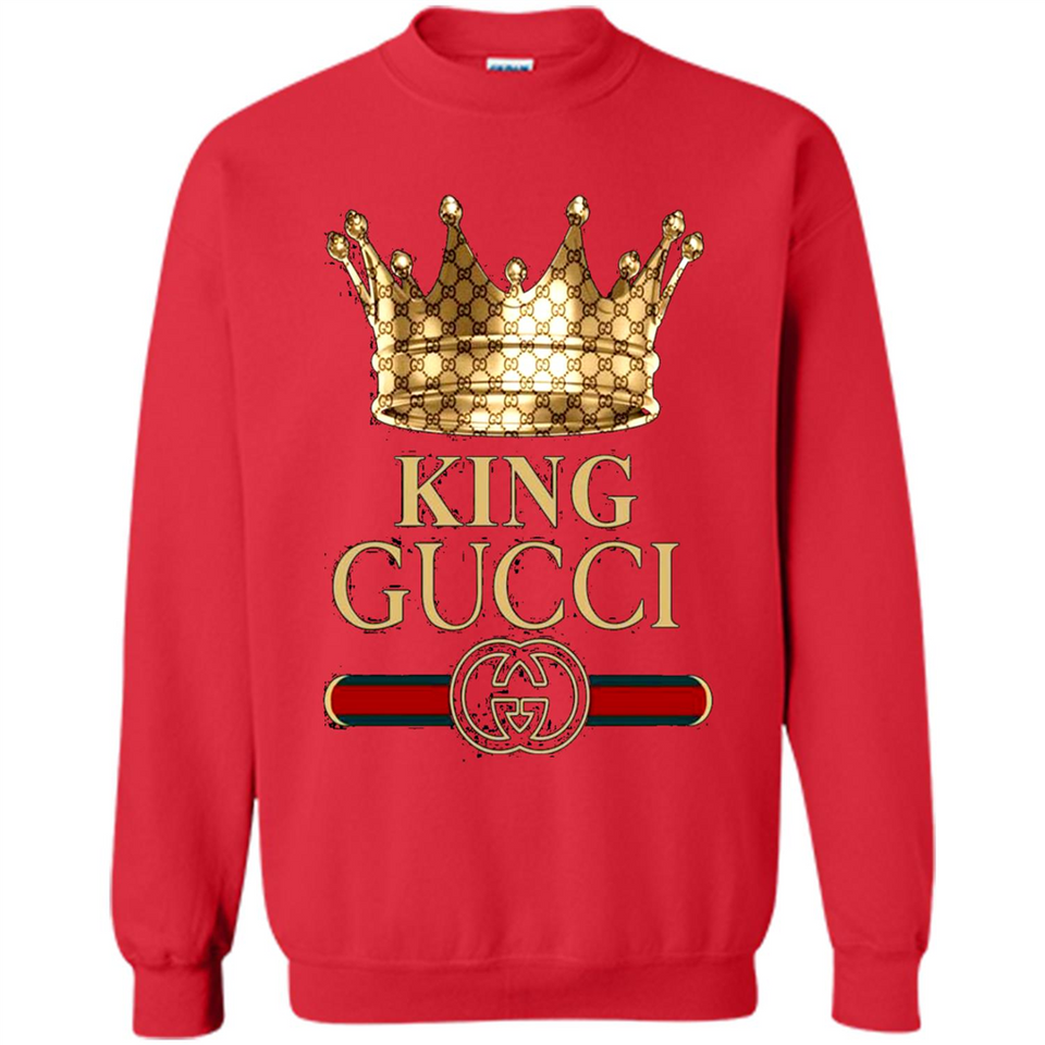 Cover your body with amazing King Crown Gucci Logo Black PING PONG