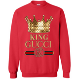 Cover your body with amazing King Crown Gucci Logo Black PING PONG