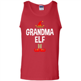Grandma Elf Shirt -Family Matching Christmas Pajamas - Tank Top