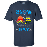 Snow Day Shirt For Dallas Cowboys Vs Minion Fans pingpong