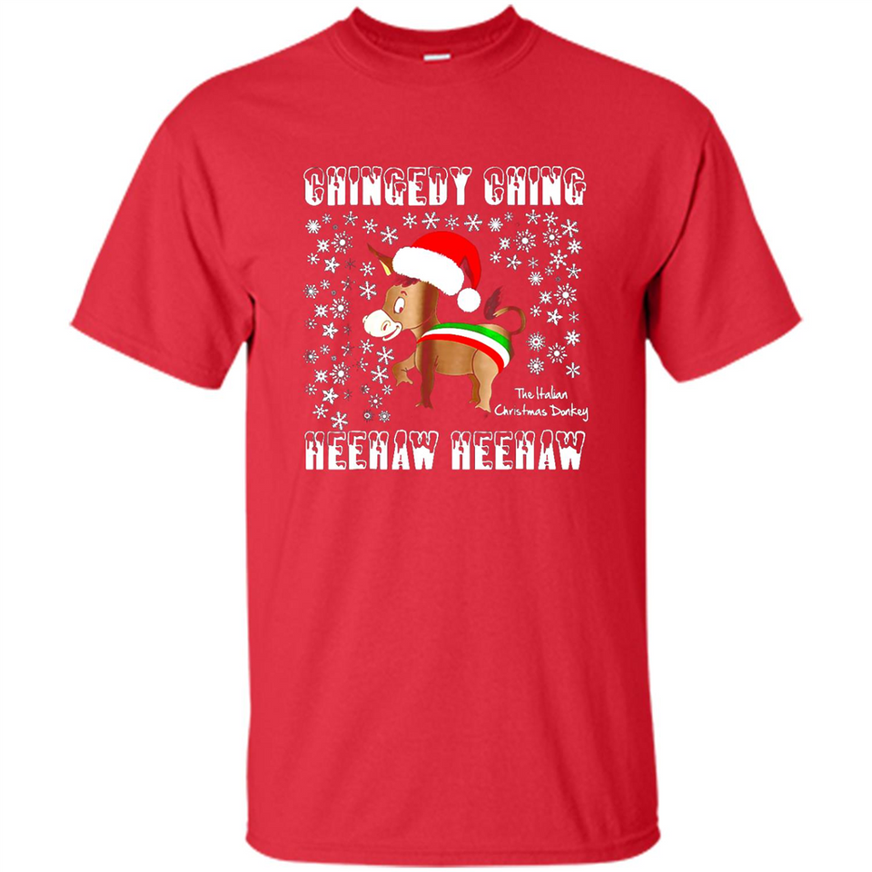 Amazing Dominick The Christmas Donkey-Italian Christmas Donkey - Shirt