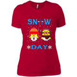 Snow Day Shirt For Chicago Bulls Vs Minion Fans pingpong