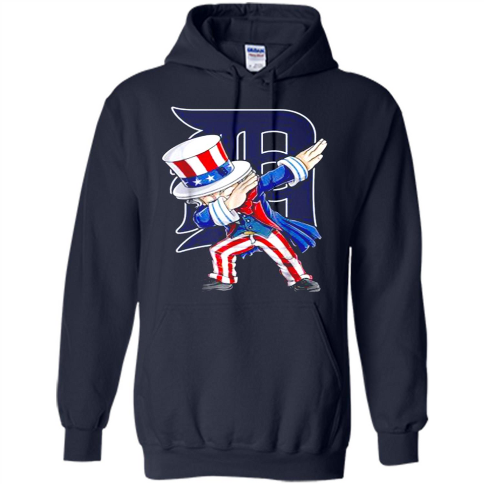 MLB DETROIT TIGERS UNCLE SAM DABBING INDEPENDENCE DAY