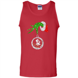 Amazing Florida State Seminoles Glitter Grinch Monogram Ornament Christmas Gift - Tank Top