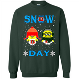 Snow Day Shirt For Cincinnati Bengals Vs Minion Fans pingpong