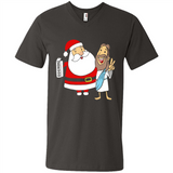 Eggnog Santa And Jesus Christmas