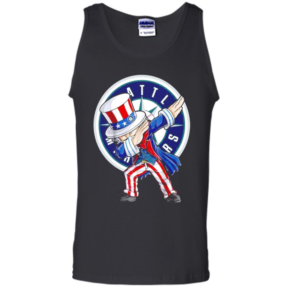 MLB SEATTLE MARINERS UNCLE SAM DABBING INDEPENDENCE DAY