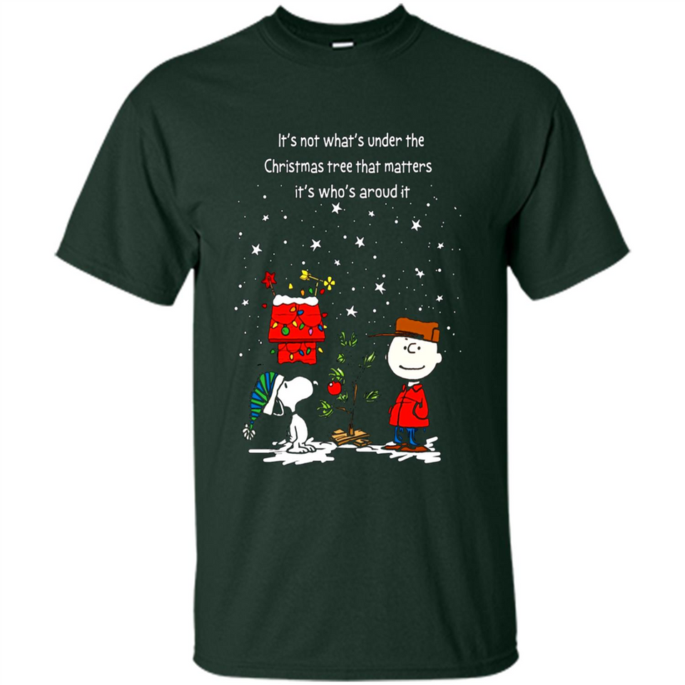 It’s Not What’s Under The Christmas Tree Snoopy Charlie Brown PING PONG