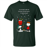 It’s Not What’s Under The Christmas Tree Snoopy Charlie Brown PING PONG