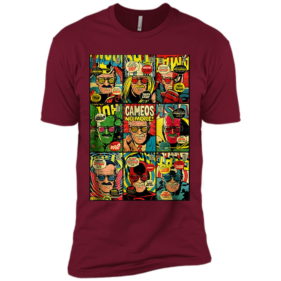 Stan Lee Cosplay Superheroes Shirt Ladies' Boyfriend