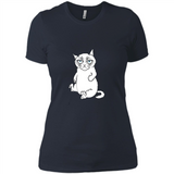 annoyed kitty touchy kitty grouchy ball of fur noody kitty PING PONG