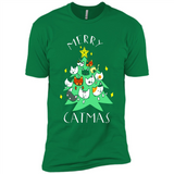 Merry Catmas Funny Cool Christmas Mug PINGPONG - Premium Short Sleeve T-Shirt