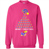 Perfect Kansas Jayhawks Christmas Tree PINGPONG