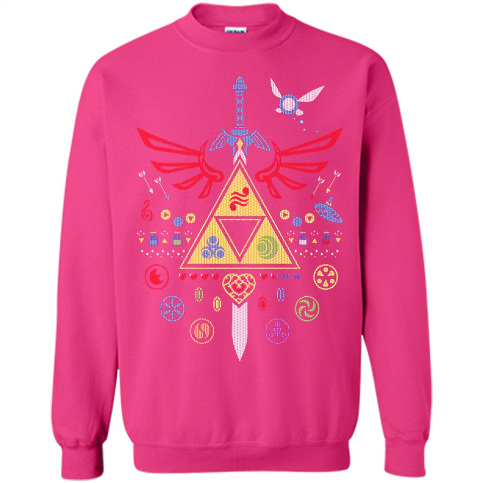 Song of Christmas Time the Legend of Zelda Ugly Sweater Perfect Christmas - Sweatshirt