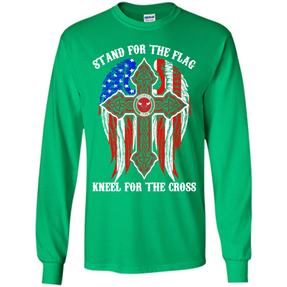 Chicago Bulls - stand for the flag kneel for the cross