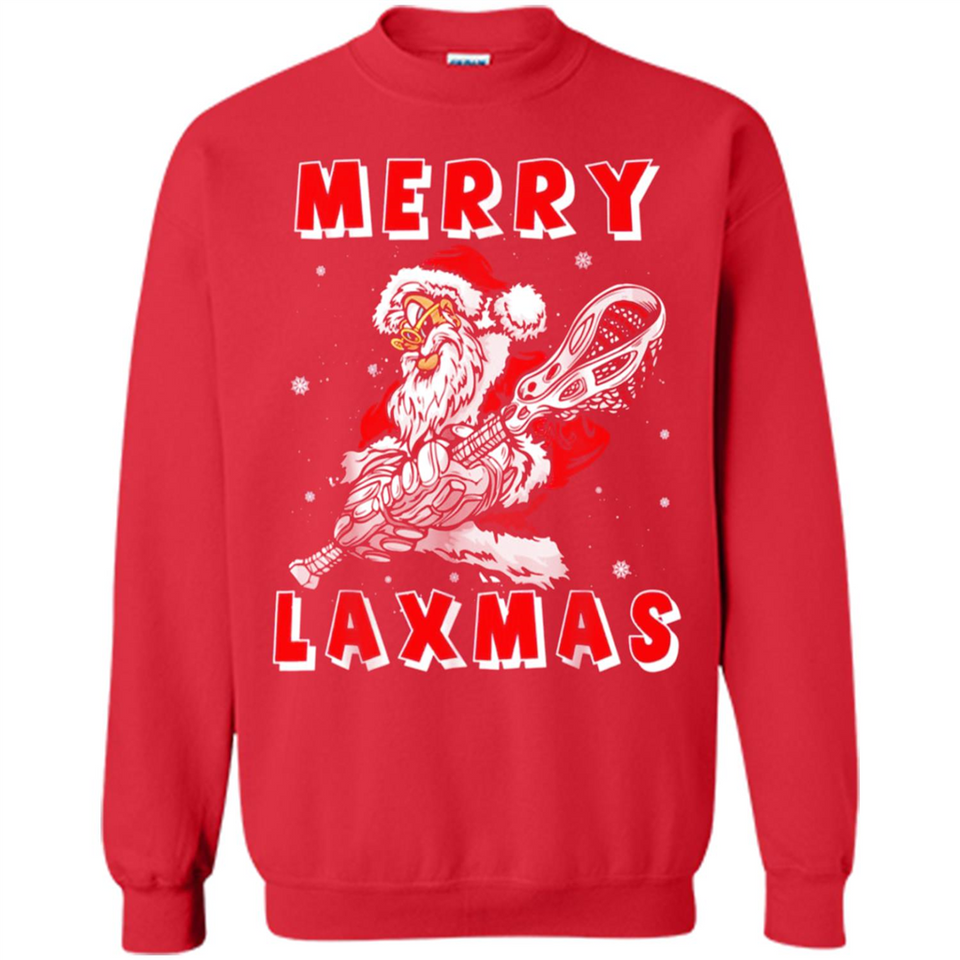 Lacrosse Merry Laxmas Santa - Sweatshirt
