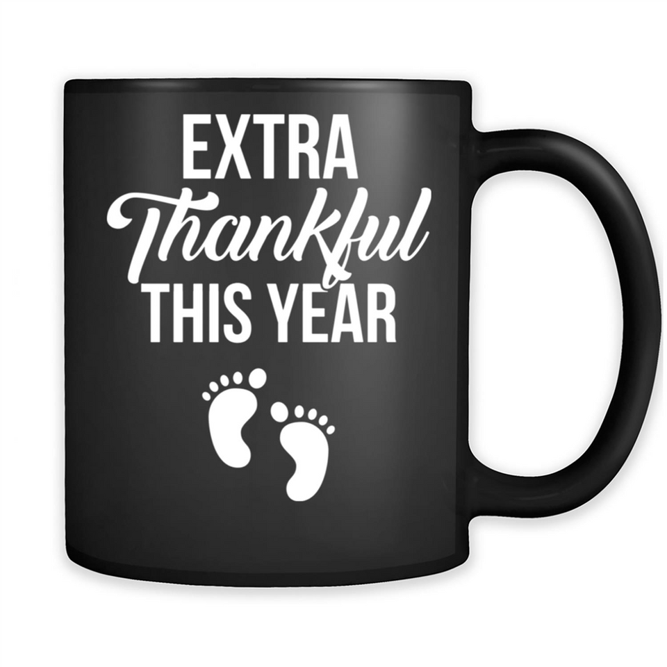 Extra Thankful This Year Pregnant Reveal
