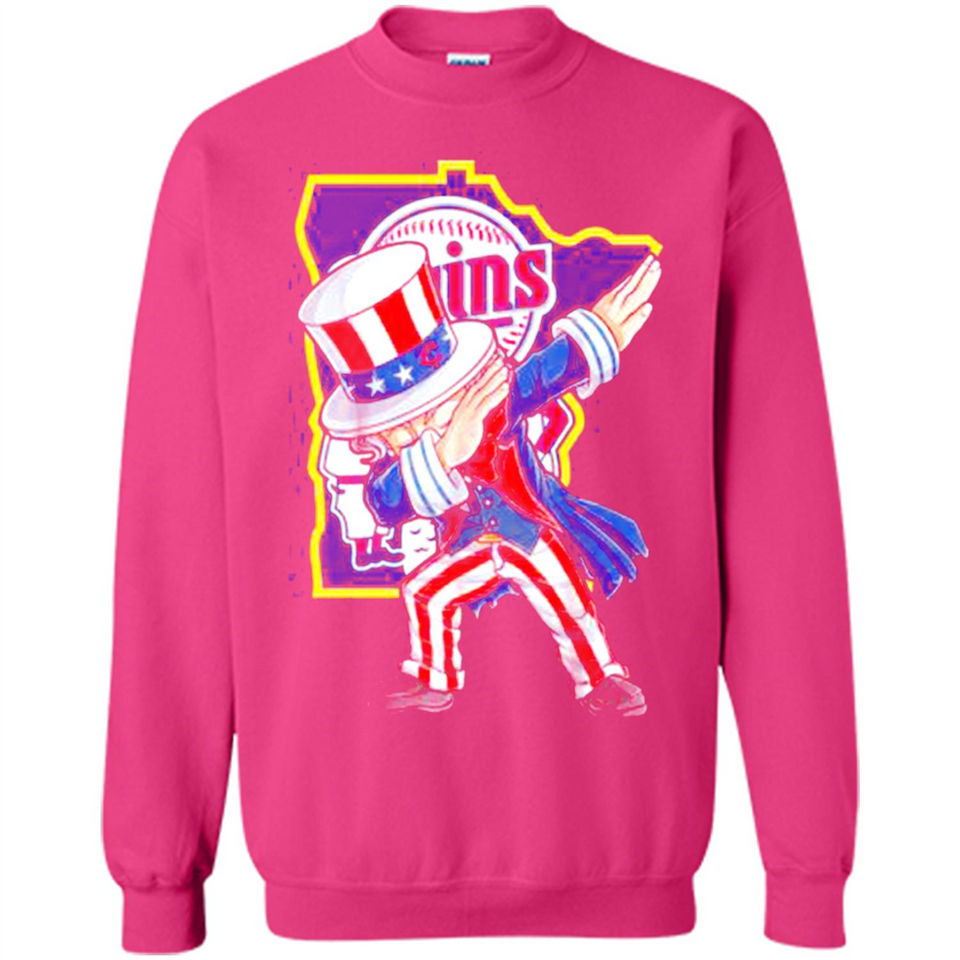 MLB MINNESOTA TWINS UNCLE SAM DABBING INDEPENDENCE DAY