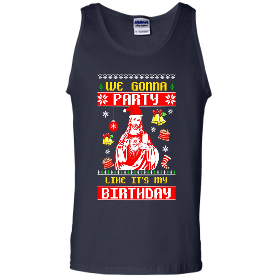 We Gonna Party Like It's My Birthday Jesus Christmas PINGPONG