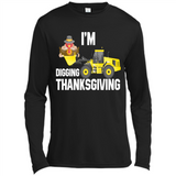 I'm Digging Thanksgiving Cute Turkey Tractor