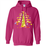 Tractor Car Christmas Tree T-shirt For Drivers