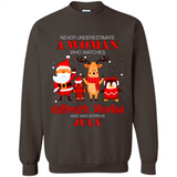 Never Underestimate A July Woman Watches Hallmark Movies Sweatshirt PINGPONG