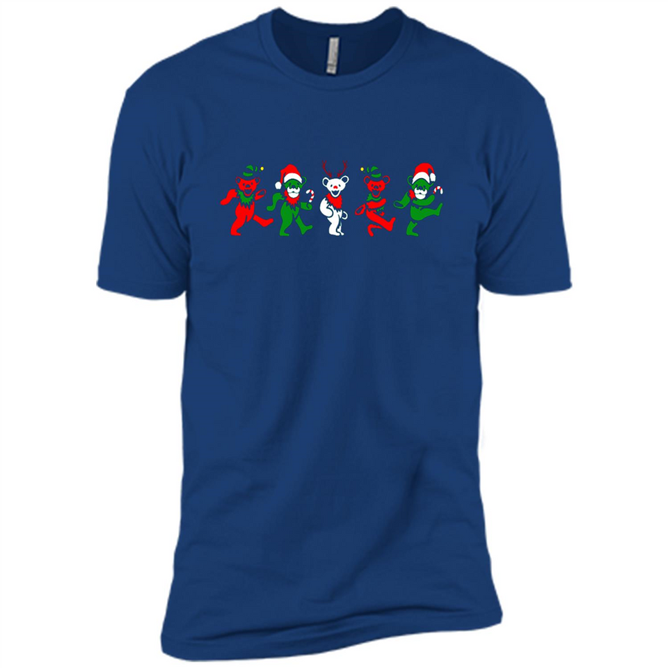Dancing Bears Dance Christmas For Xmas Sweatshirt - Premium Short Sleeve T-Shirt