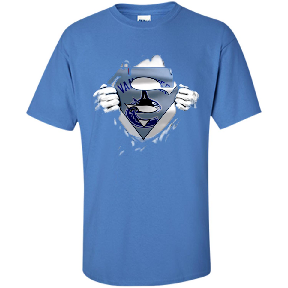 Vancouver Canucks And Superman Fans - Shirt