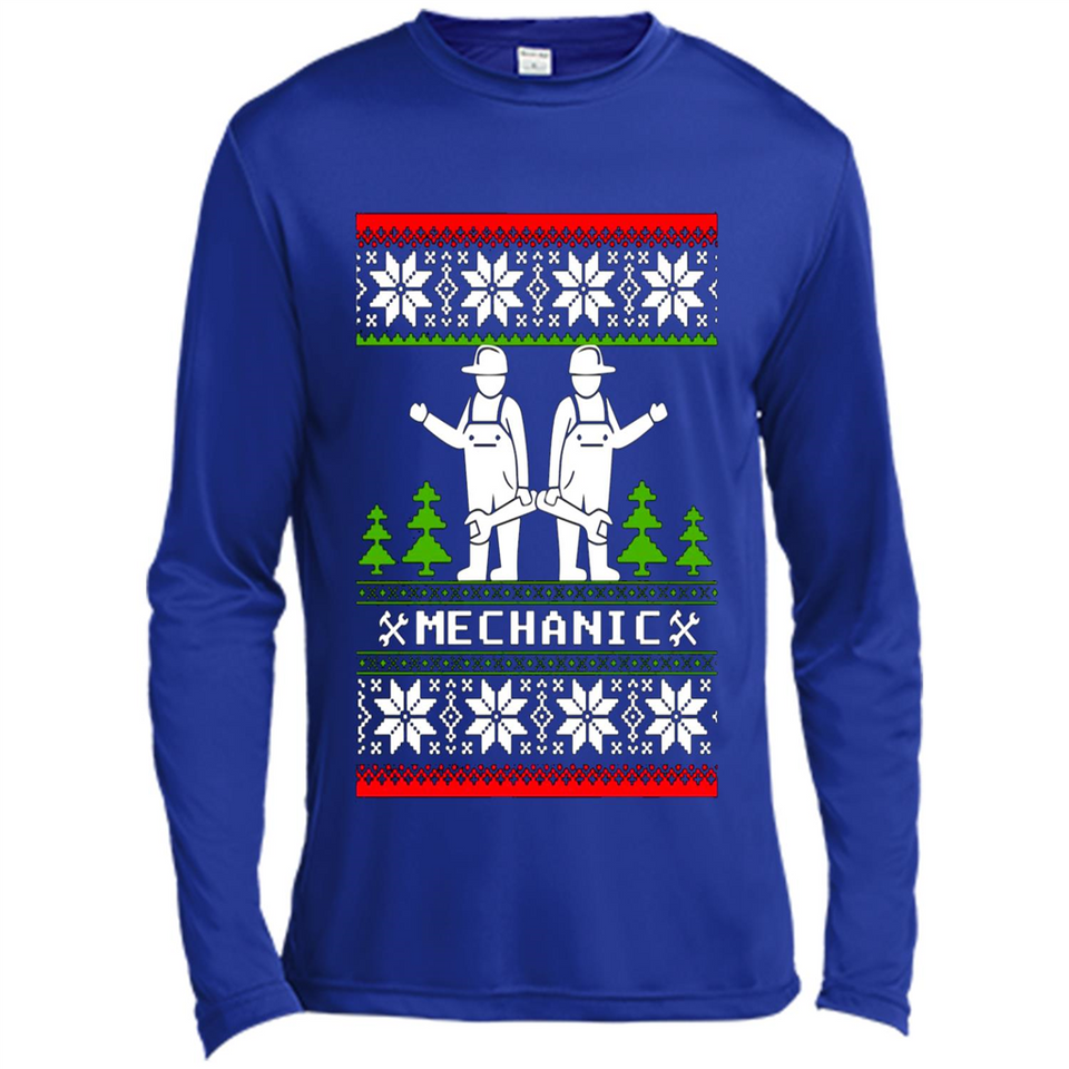 Mechanic Christmas sweater PINGPONG