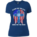 Detroit Lions - stand for the flag kneel for the cross