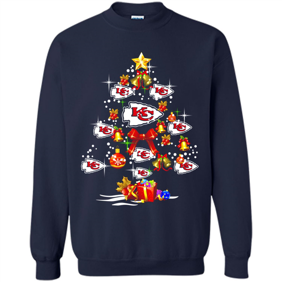 Kansas City Chiefs Christmas Tree PINGPONG