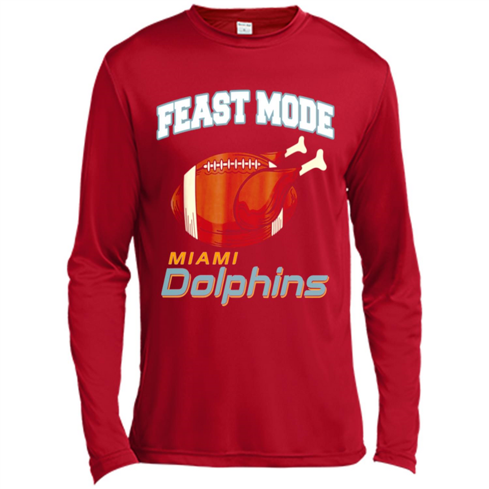 Feast Mode Dolphins Shirt - Miami Turkey Thanksgiving