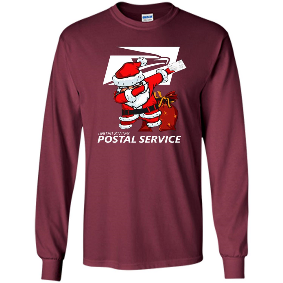 United States Postal Service Santa Claus Dabbing Christmas