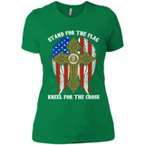 Francisco Giants - stand for the flag kneel for the cross