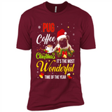 Pug Coffee Wonderful Christmas
