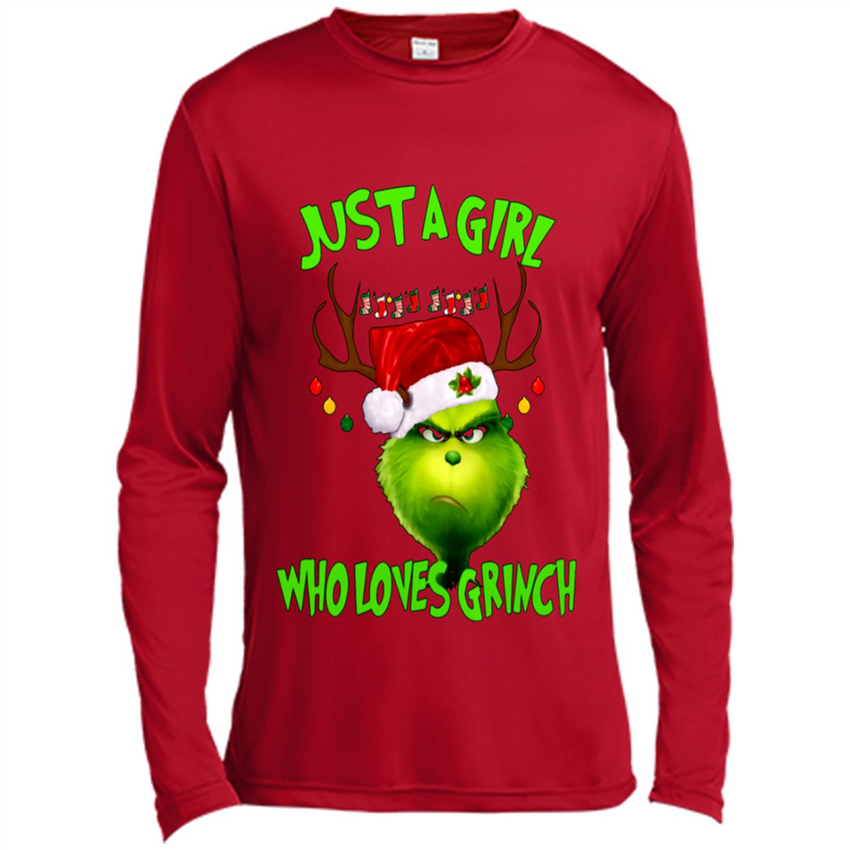 Just a Girl Who Loves Grinch Christmas PING PONG