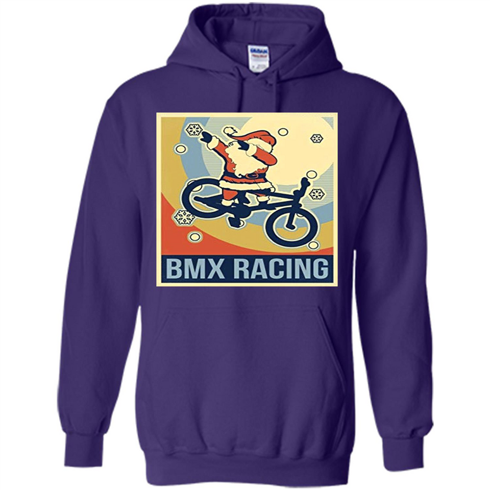 bmx racing dabbing Santa Christmas