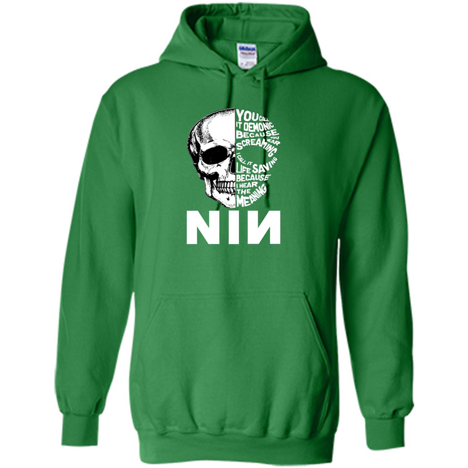you call it demonic because you hear the screaming NIN