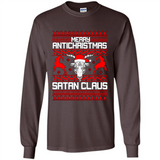 Merry Antichristmas Satan Claus Sweatshirt PINGPONG