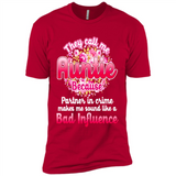 They Call Me Auntie Flower - Premium Short Sleeve T-Shirt